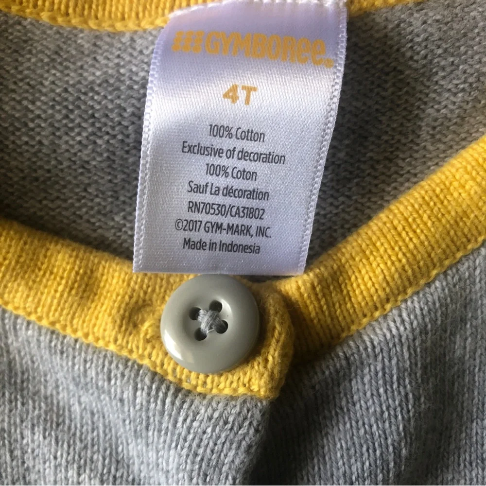 Gymboree Girls Cardigan Sweater Long Sleeve Top Set